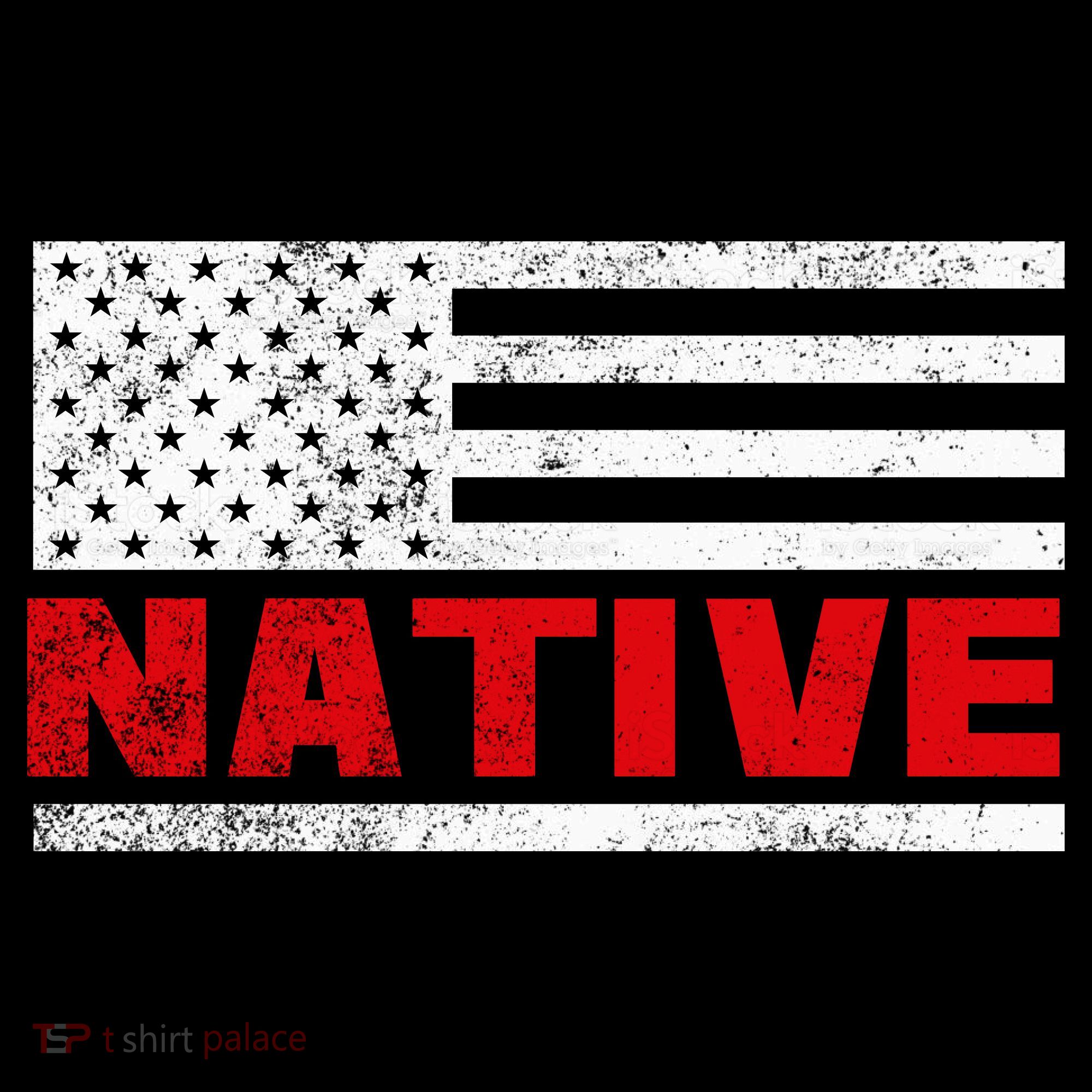 Native American Flag Visor
