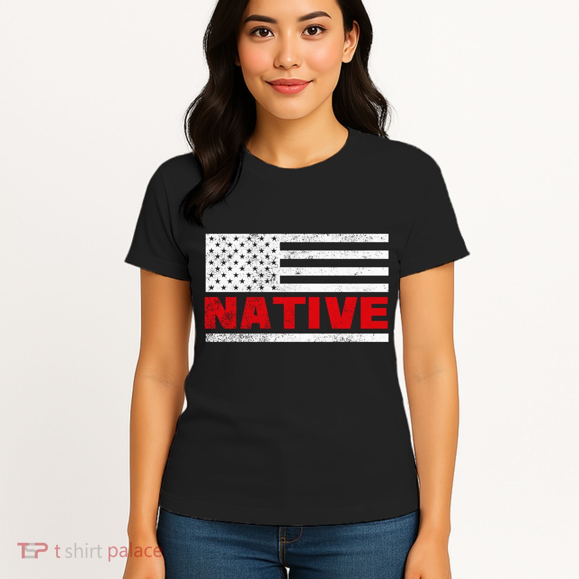 Native American Flag Women's T-Shirt
