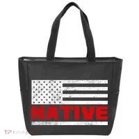 Native American Flag Tote Bag thumb 0