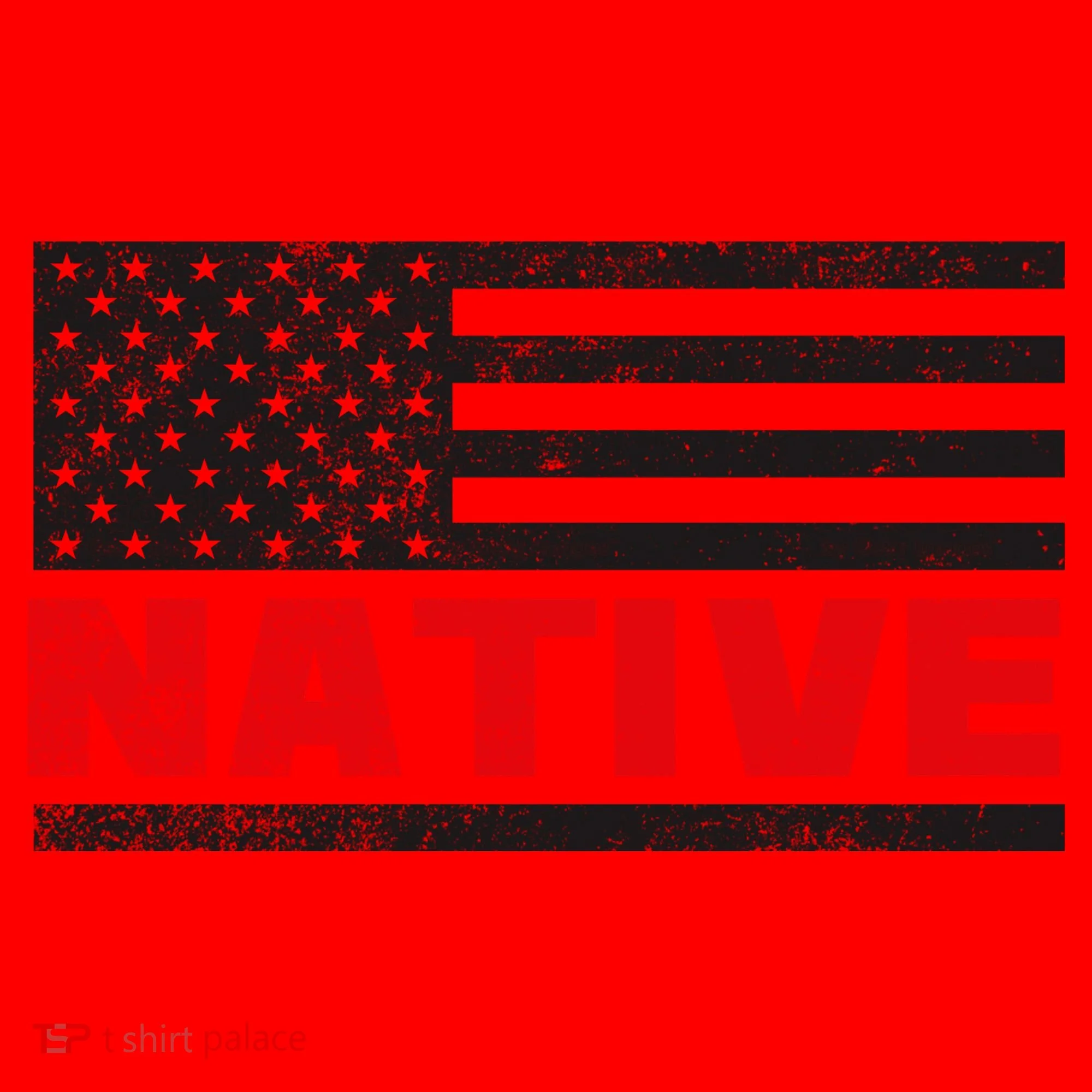 Native American Flag Santa Hat