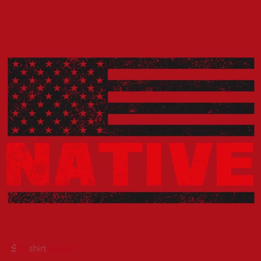 Native American Flag Christmas Stocking