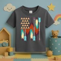 Native American Flag Feathers and Arrows Toddler T-Shirt thumb 3