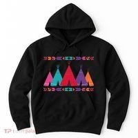 Native American Teepee Pattern Hoodie thumb 0