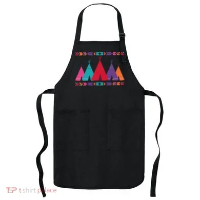 Native American Teepee Pattern Apron