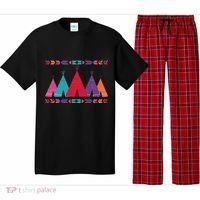 Native American Teepee Pattern Pajama Set thumb 0