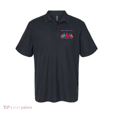 Native American Teepee Pattern Polo
