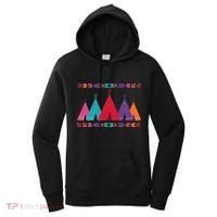 Native American Teepee Pattern Women's Hoodie thumb 0