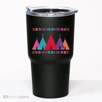 Native American Teepee Pattern Tumbler thumb 0