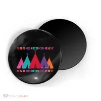 Native American Teepee Pattern Magnet thumb 0