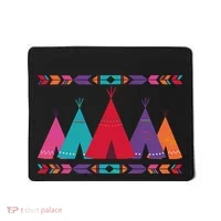 Native American Teepee Pattern Mousepad thumb 0