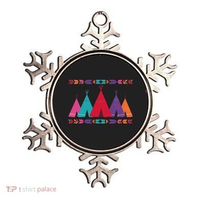 Native American Teepee Pattern Ornament