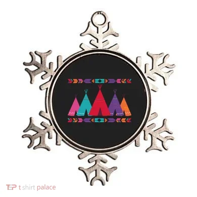 Native American Teepee Pattern Ornament