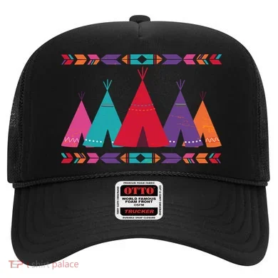 Native American Teepee Pattern Hat