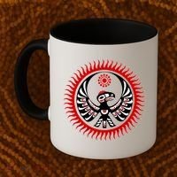 Native American Thunderbird Coffee Mug thumb 2