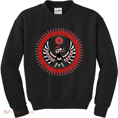 Native American Thunderbird Kids Sweatshirt