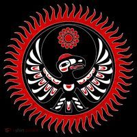 Native American Thunderbird Kids T-Shirt thumb 4