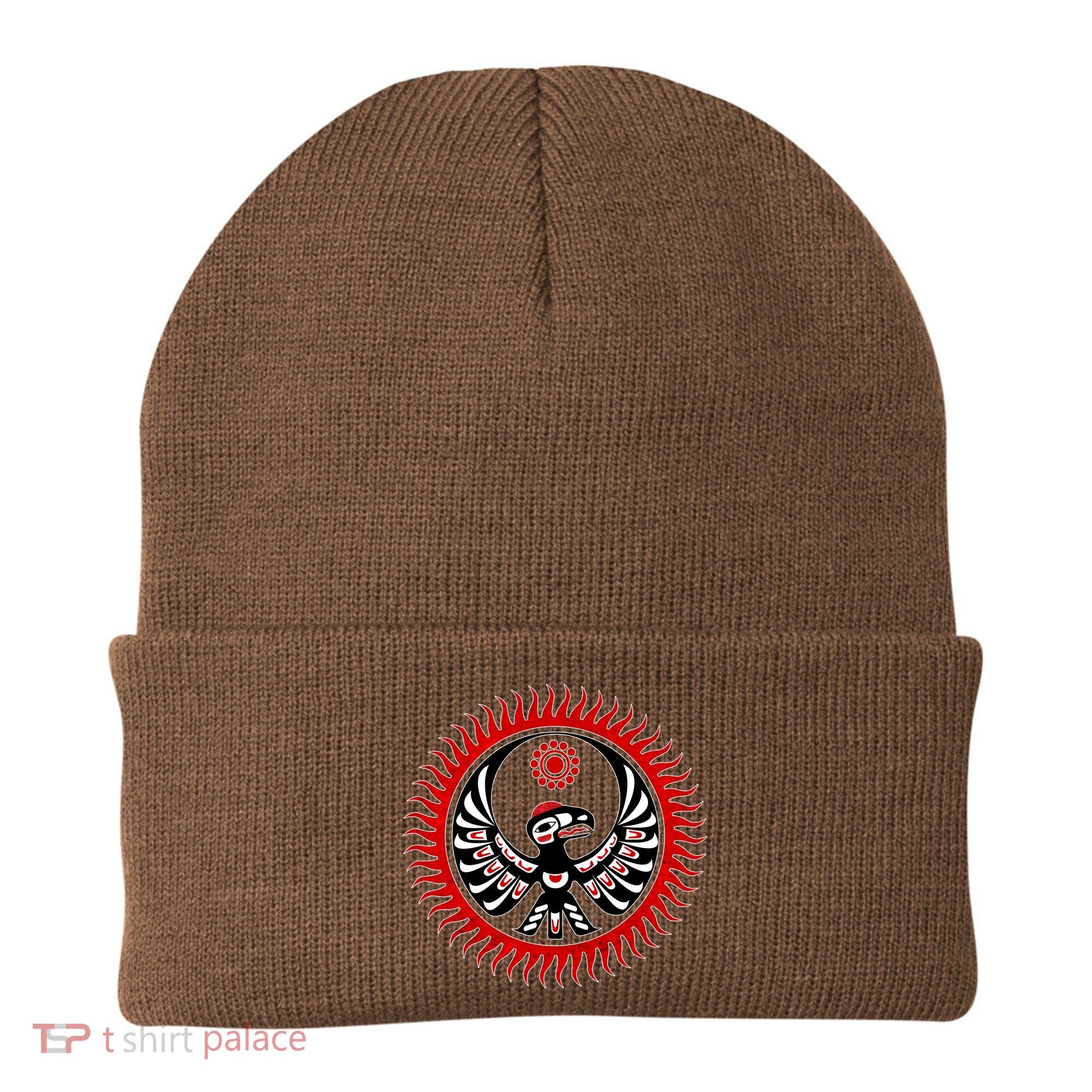 Native American Thunderbird Beanie