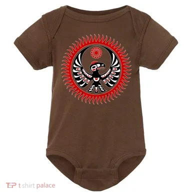 Native American Thunderbird Baby Bodysuit