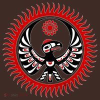 Native American Thunderbird Kids Hoodie thumb 2