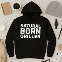 Natural Born Griller  Hoodie thumb 3