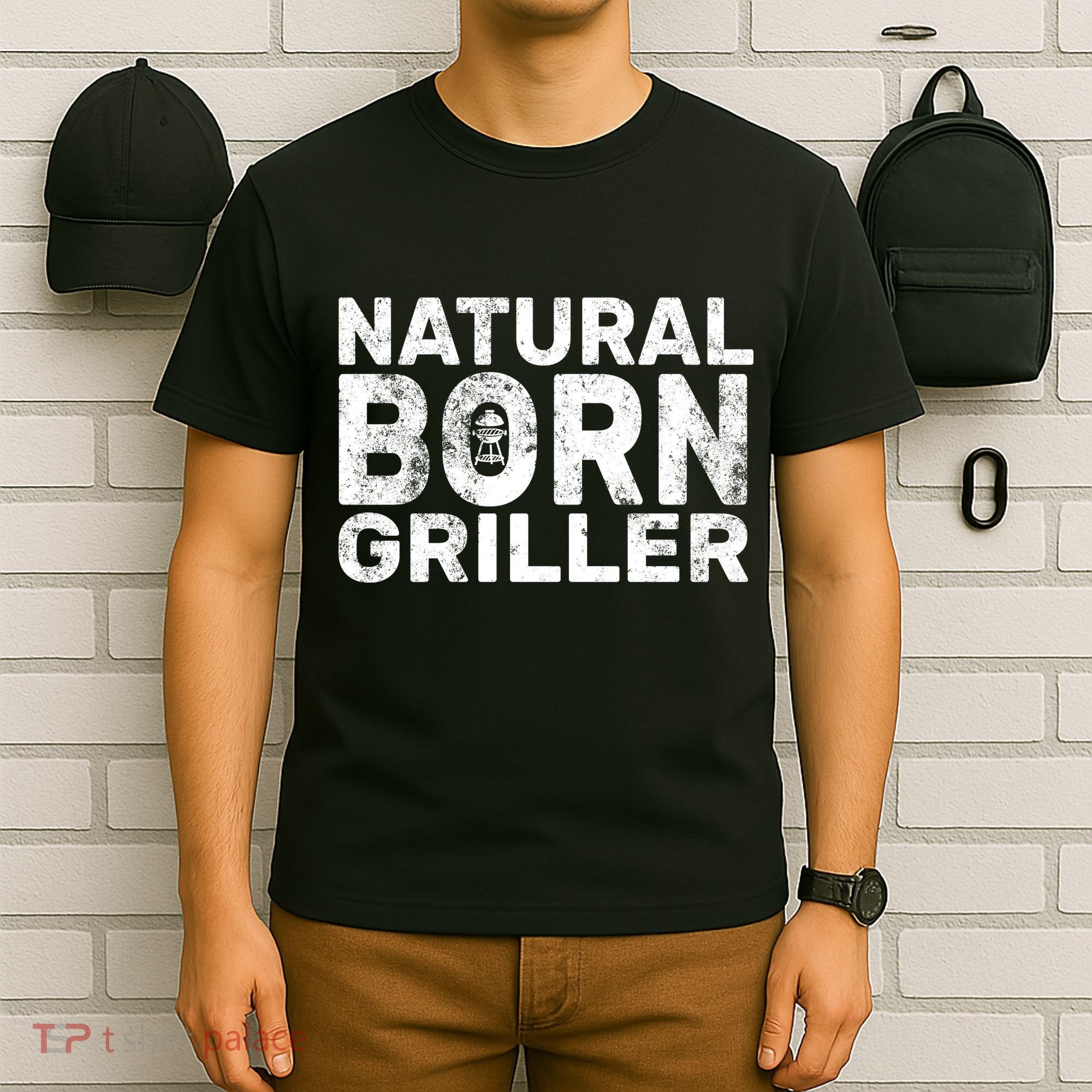 Natural Born Griller  T-Shirt