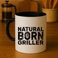 Natural Born Griller  Coffee Mug thumb 4