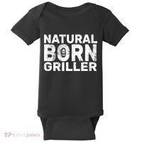 Natural Born Griller  Baby Bodysuit thumb 0