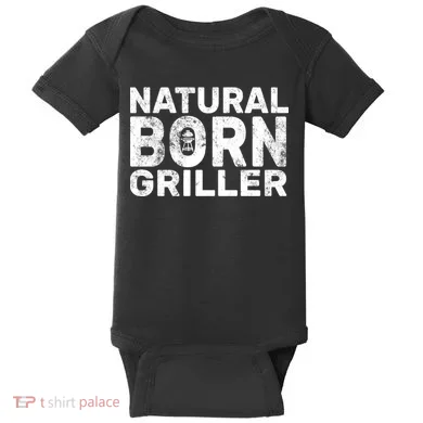 Natural Born Griller  Baby Bodysuit