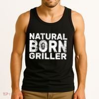 Natural Born Griller  Tank Top thumb 3