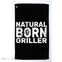 Natural Born Griller  Golf Towel thumb 0