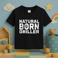 Natural Born Griller  Toddler T-Shirt thumb 3