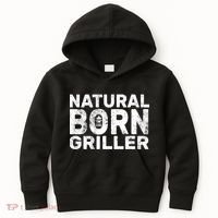 Natural Born Griller  Kids Hoodie thumb 0