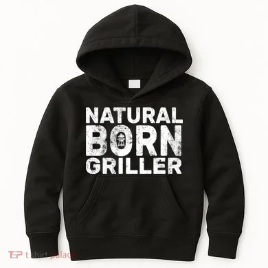 Natural Born Griller Kids Hoodie