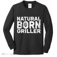 Natural Born Griller  Kids Long Sleeve Shirt thumb 0