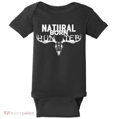 Natural Born Hunter Baby Bodysuit