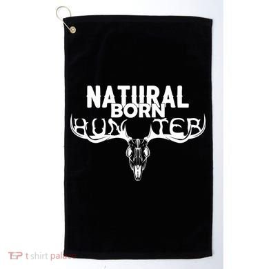 Natural Born Hunter Golf Towel