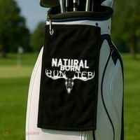 Natural Born Hunter Golf Towel thumb 2