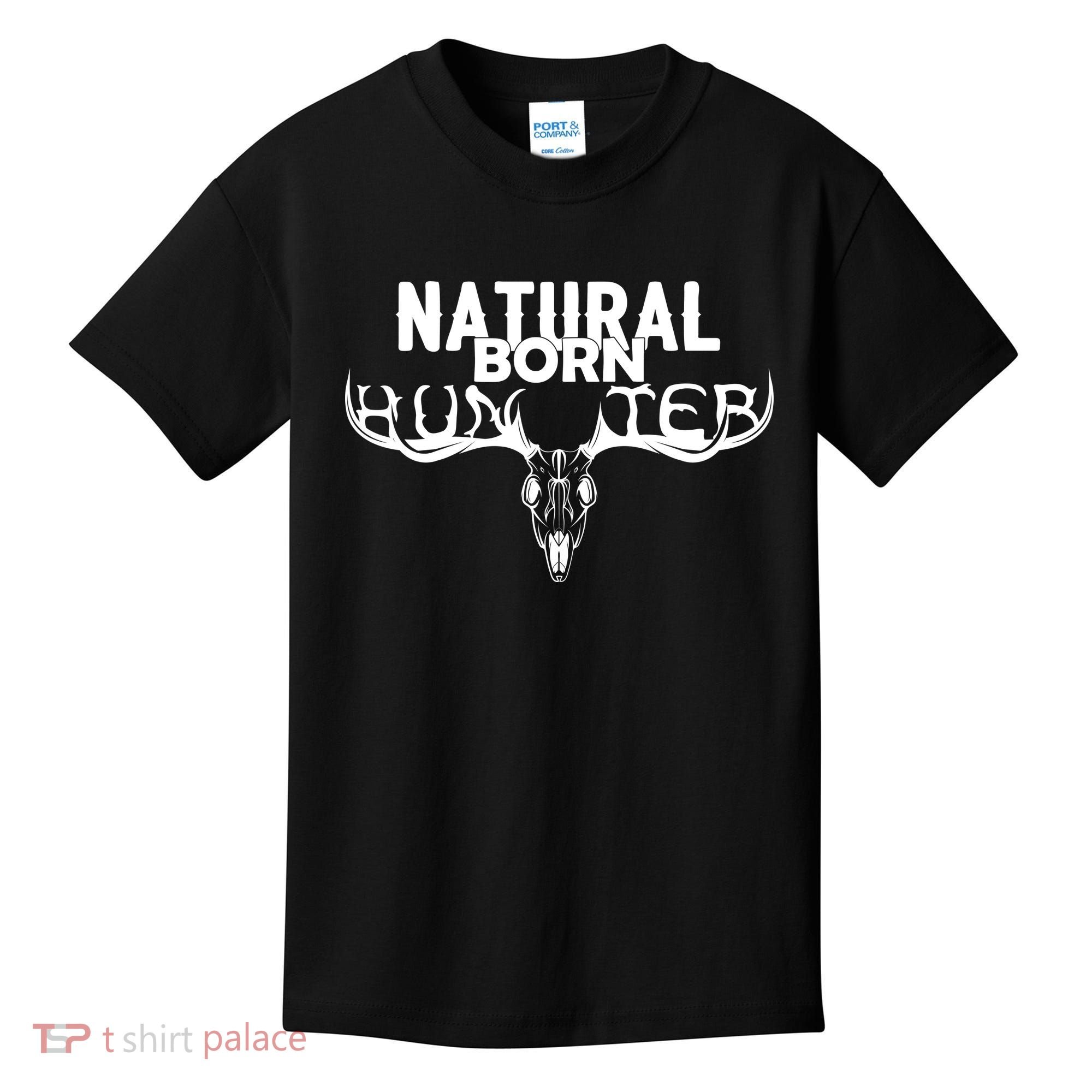 Natural Born Hunter Kids T-Shirt