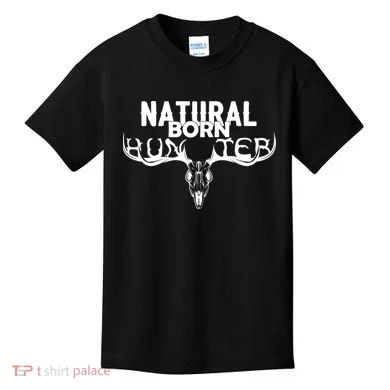 Natural Born Hunter Kids T-Shirt