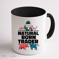 Natural Born Trader Coffee Mug thumb 1