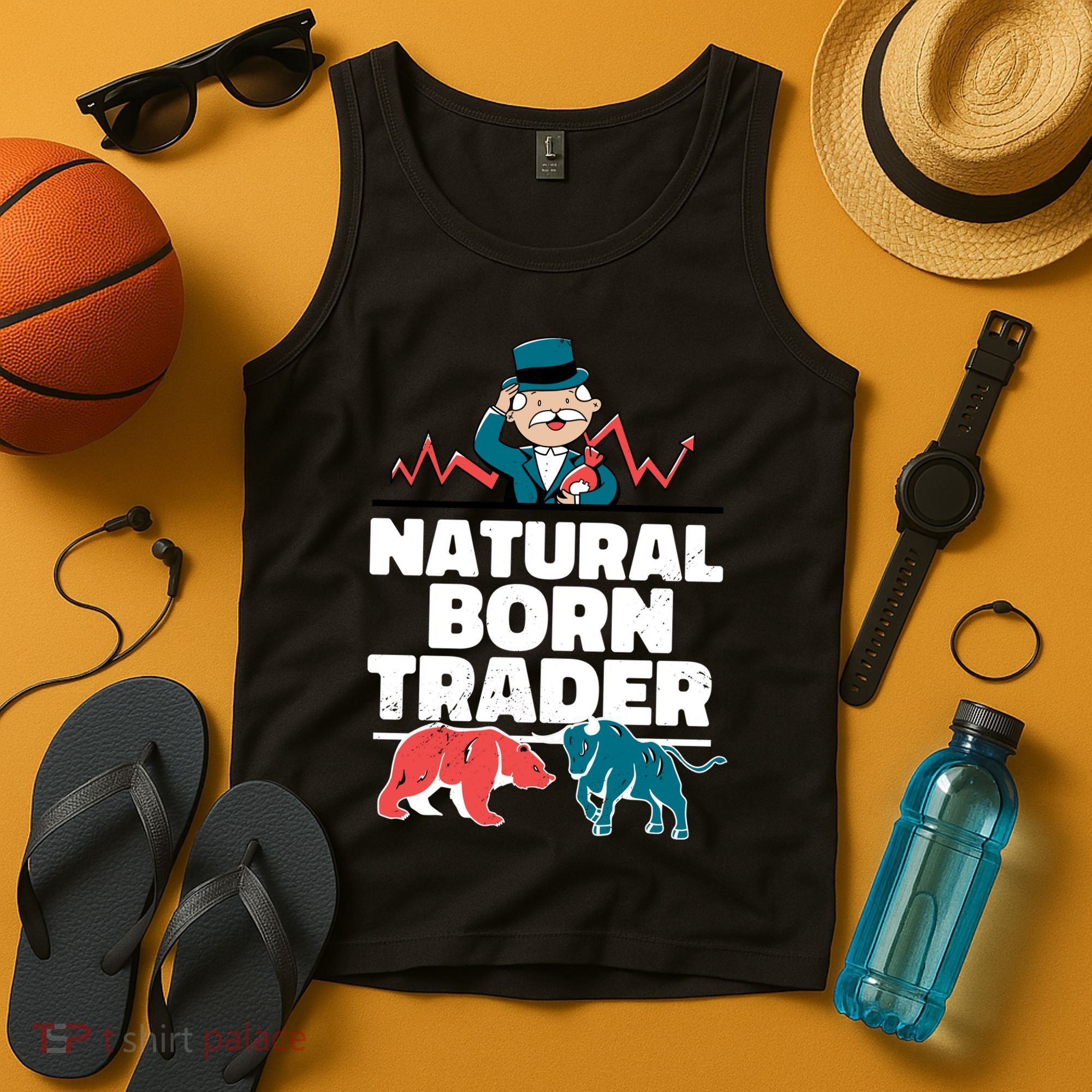 Natural Born Trader Tank Top