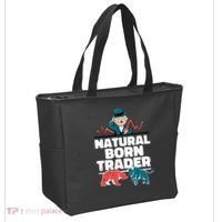 Natural Born Trader Tote Bag thumb 2