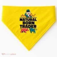 Natural Born Trader USA-Made Doggie Bandana thumb 0