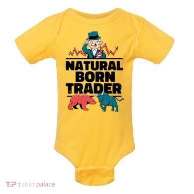 Natural Born Trader Baby Bodysuit