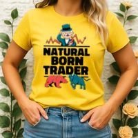 Natural Born Trader Women's T-Shirt thumb 2