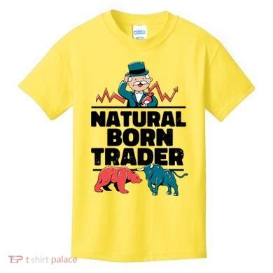 Natural Born Trader Kids T-Shirt