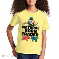 Natural Born Trader Kids T-Shirt thumb 2