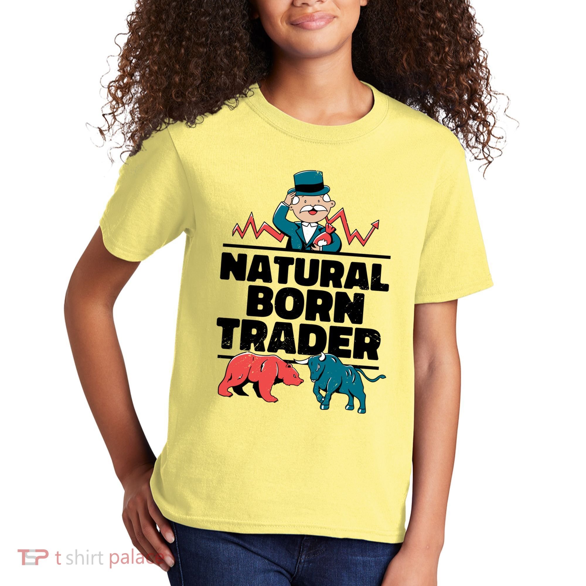 Natural Born Trader Kids T-Shirt