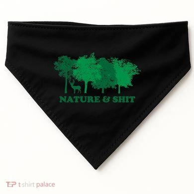 Nature And Shit USA-Made Doggie Bandana