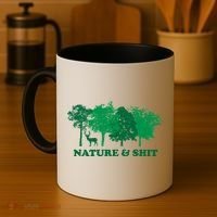 Nature And Shit Coffee Mug thumb 4